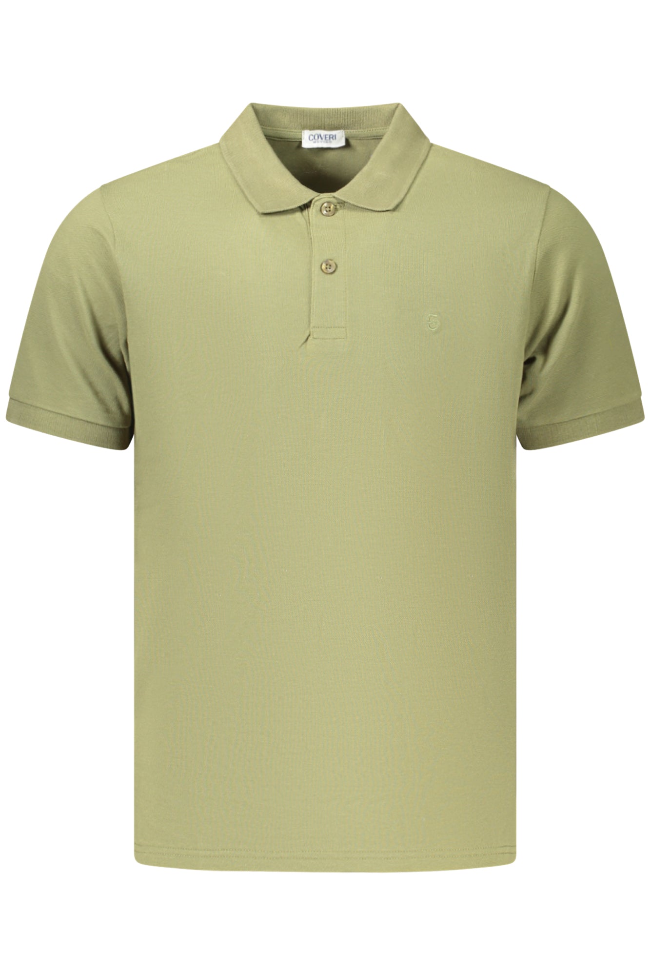 COVERI MOVING POLO MANICHE CORTE UOMO VERDE