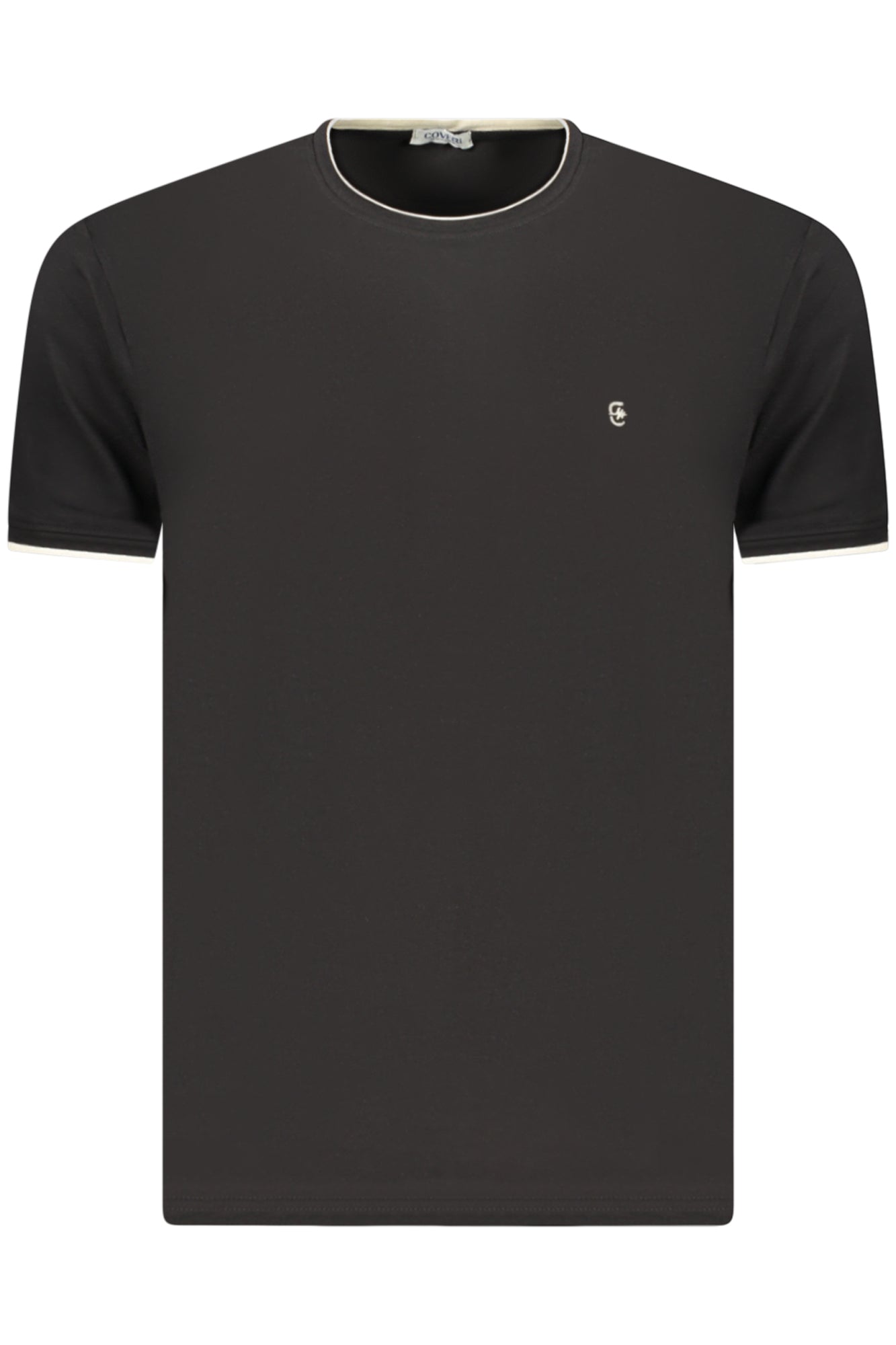 COVERI MOVING T-SHIRT MANICHE CORTE UOMO NERO