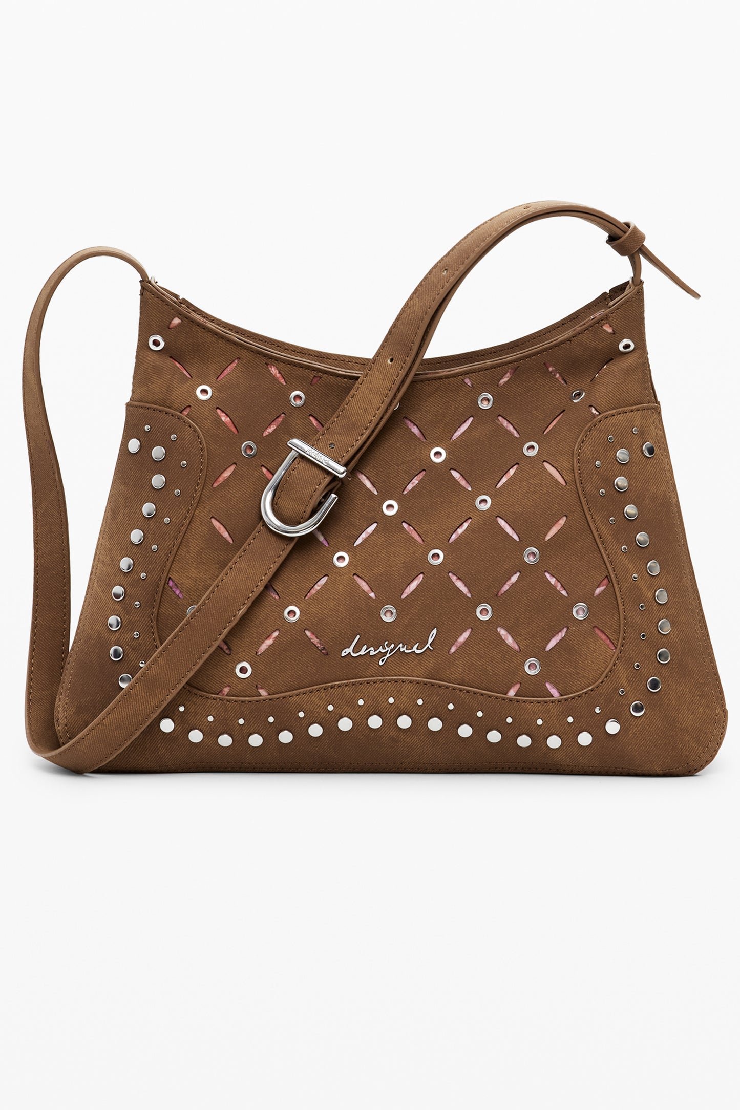 DESIGUAL BORSA DONNA MARRONE