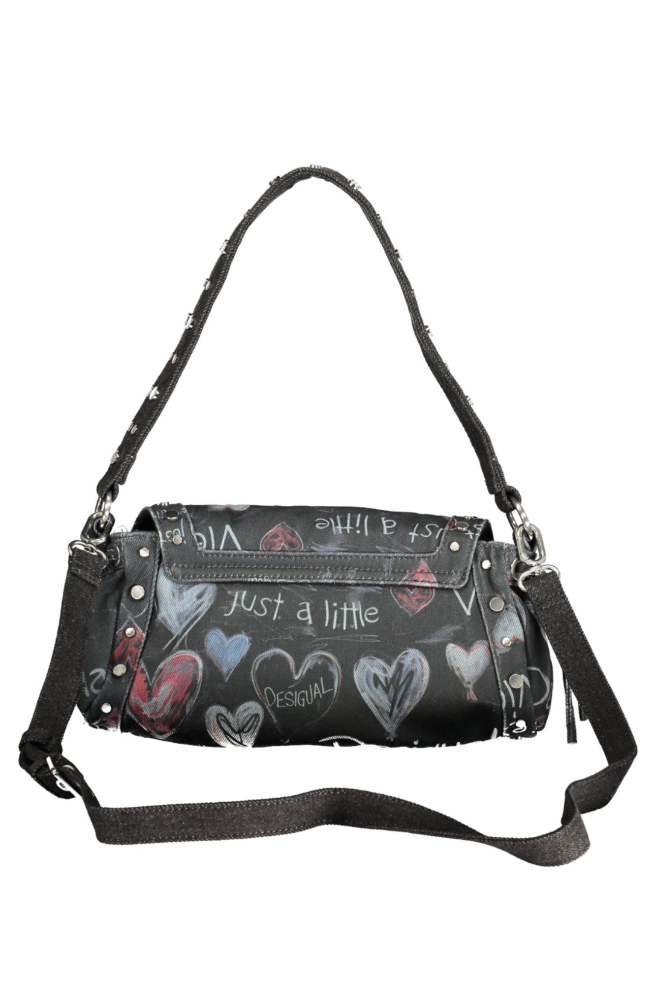 DESIGUAL BORSA DONNA NERO