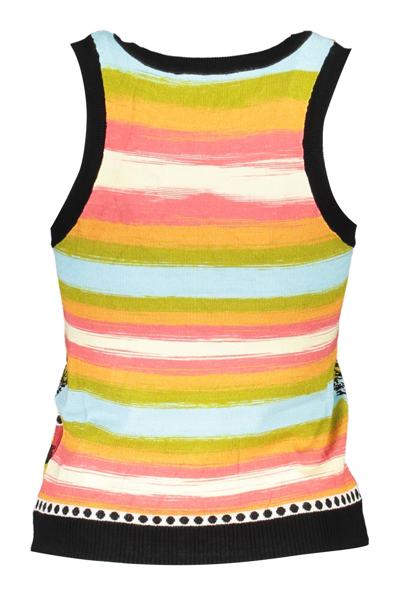 DESIGUAL CANOTTA DONNA NERO