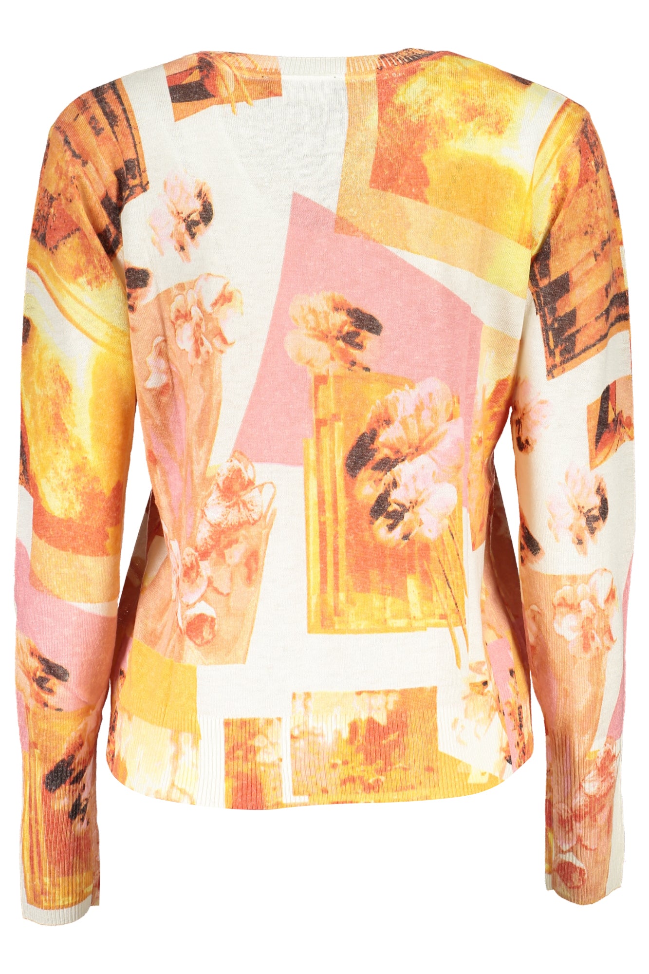 DESIGUAL MAGLIA DONNA BIANCO