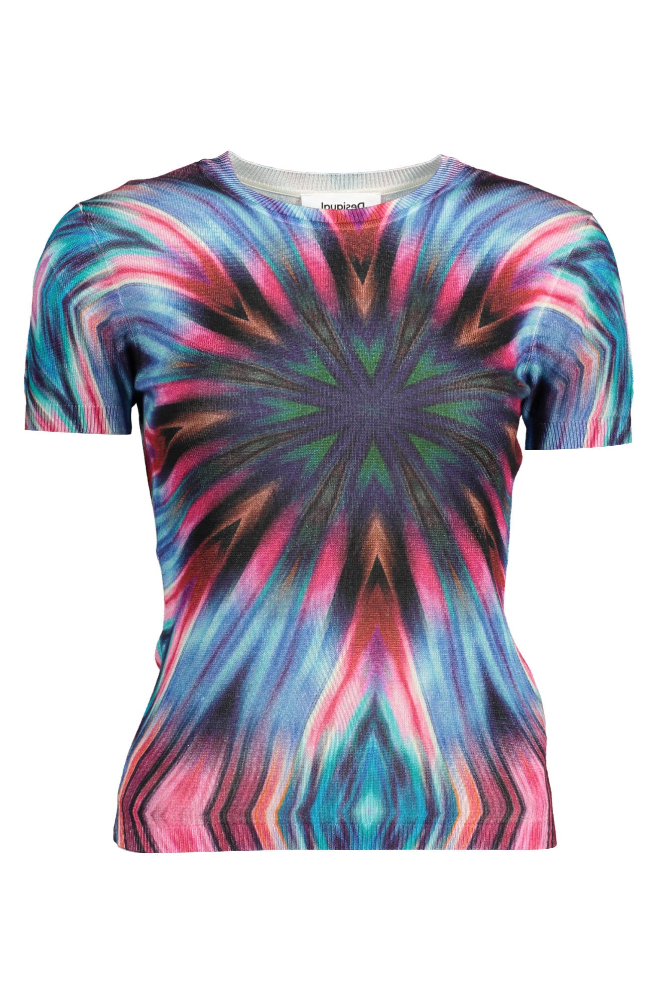 DESIGUAL MAGLIA DONNA BLU