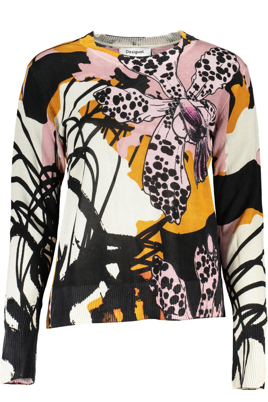 DESIGUAL MAGLIA DONNA ROSA