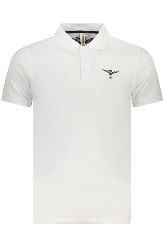 ESERCITO 1659 POLO MANICHE CORTE UOMO BIANCO