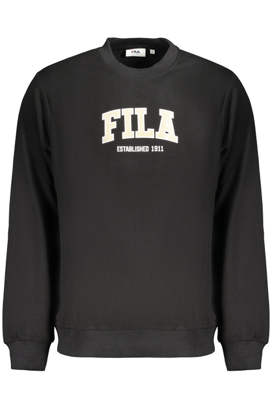 FILA FELPA SENZA ZIP UOMO NERO