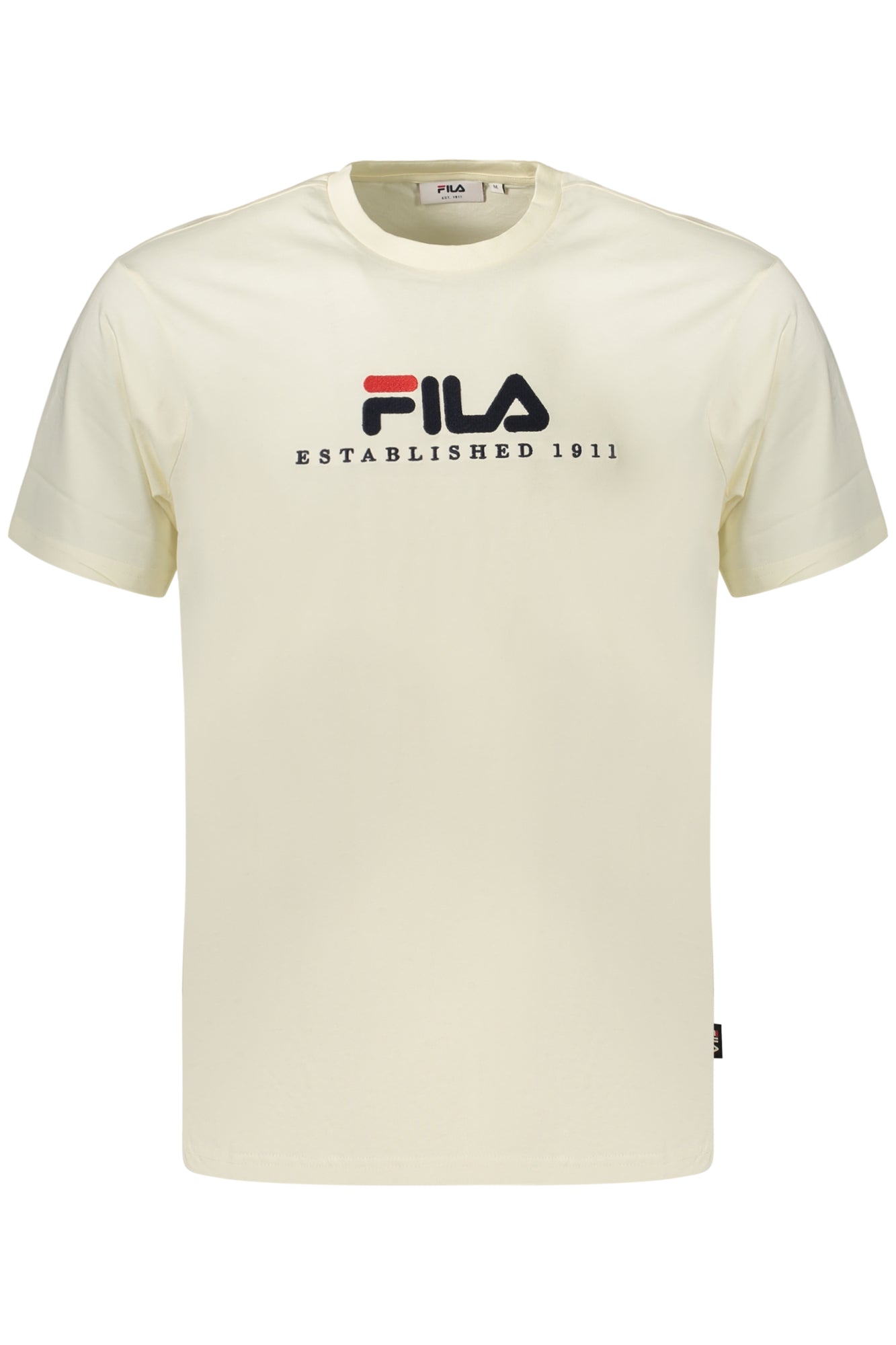 FILA T-SHIRT MANICHE CORTE UOMO BEIGE