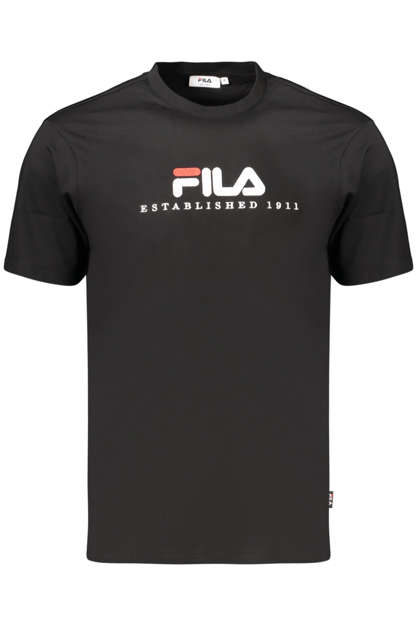 FILA T-SHIRT MANICHE CORTE UOMO NERO
