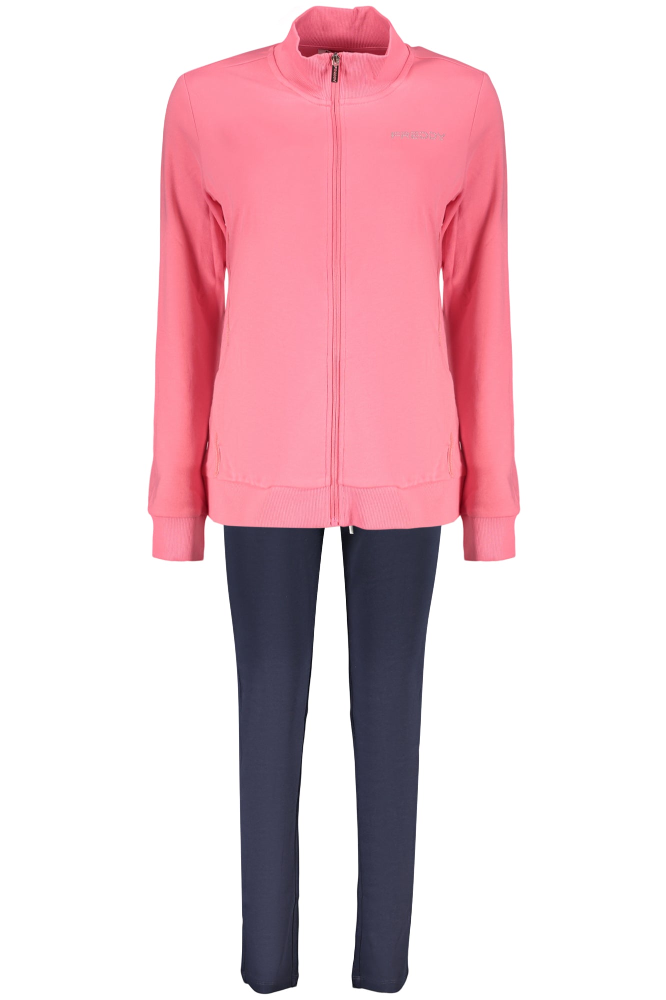 FREDDY FELPA CON ZIP DONNA ROSA