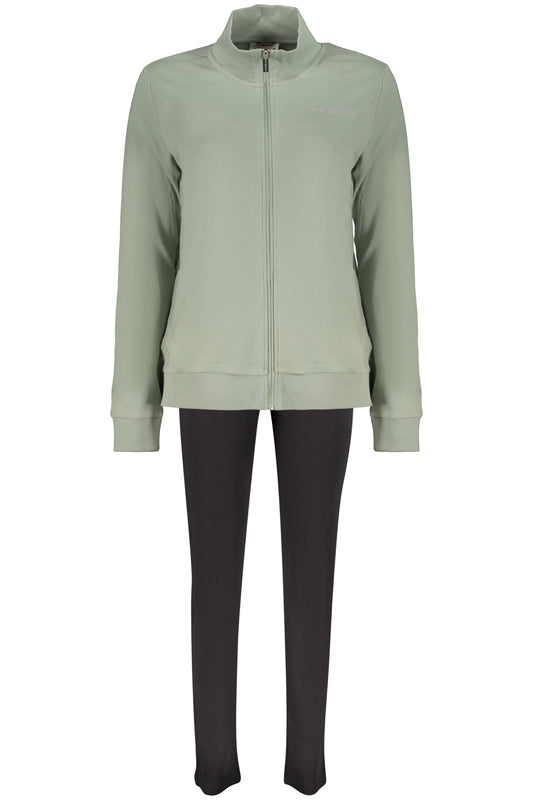 FREDDY FELPA CON ZIP DONNA VERDE
