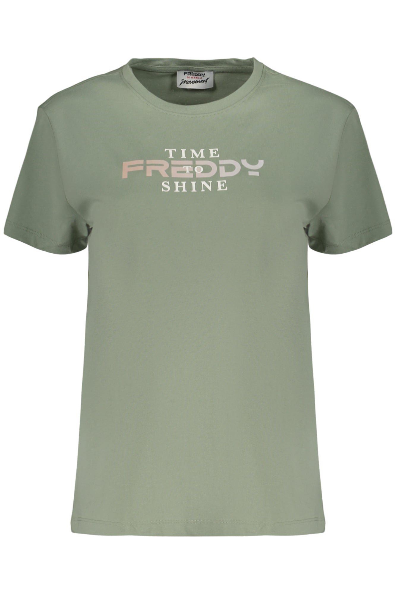 FREDDY T-SHIRT MANICHE CORTE DONNA VERDE