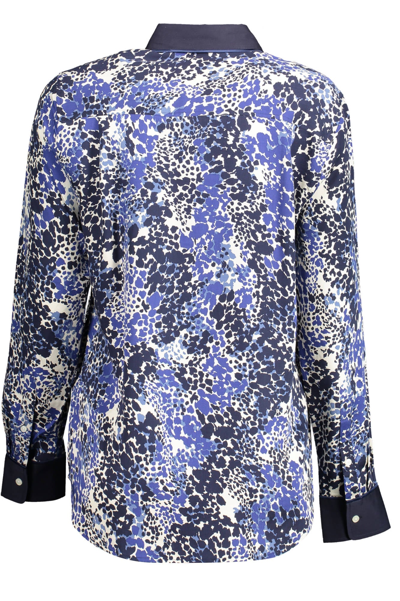 GANT CAMICIA MANICHE LUNGHE DONNA BLU