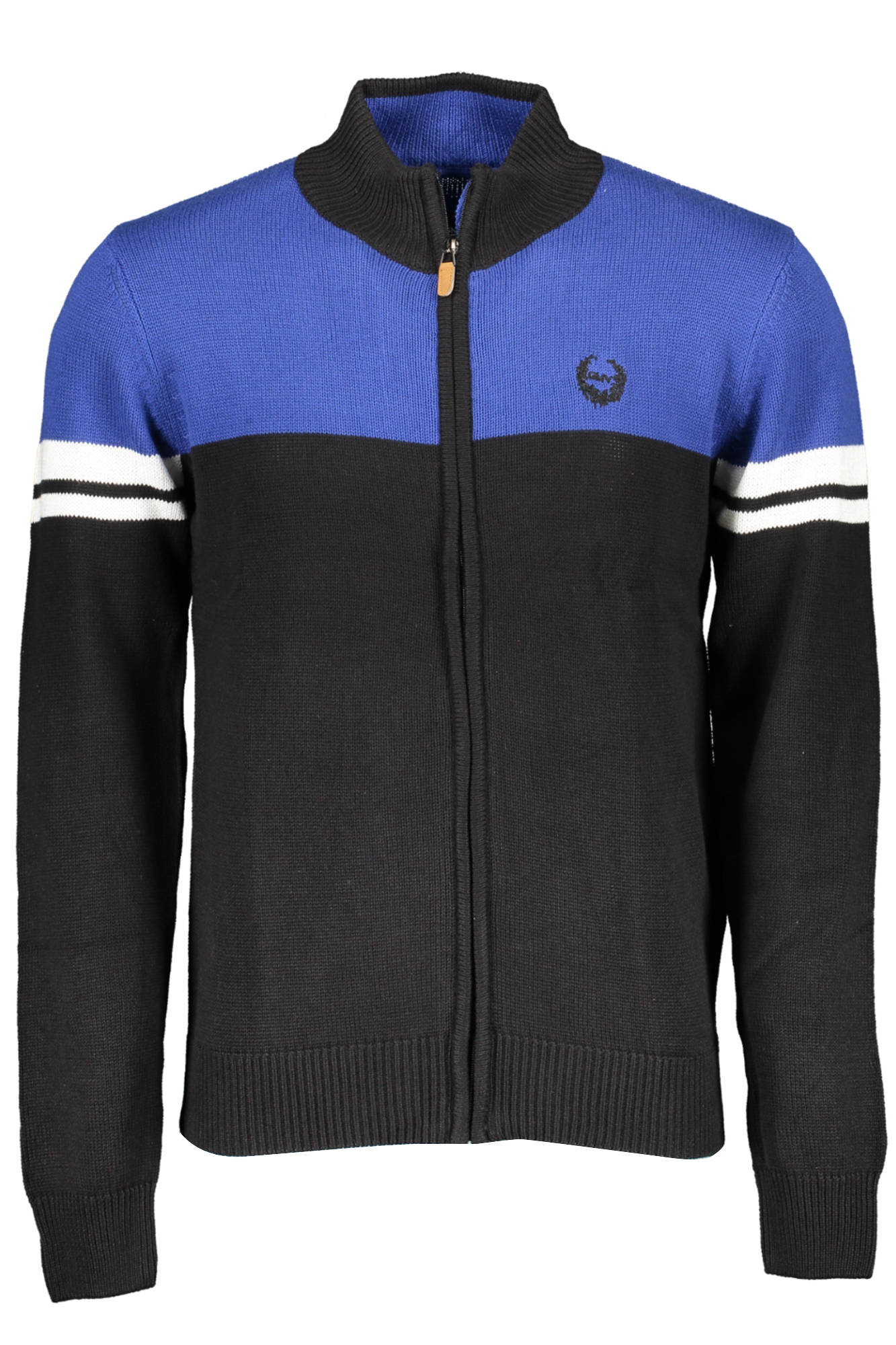GIAN MARCO VENTURI CARDIGAN UOMO NERO