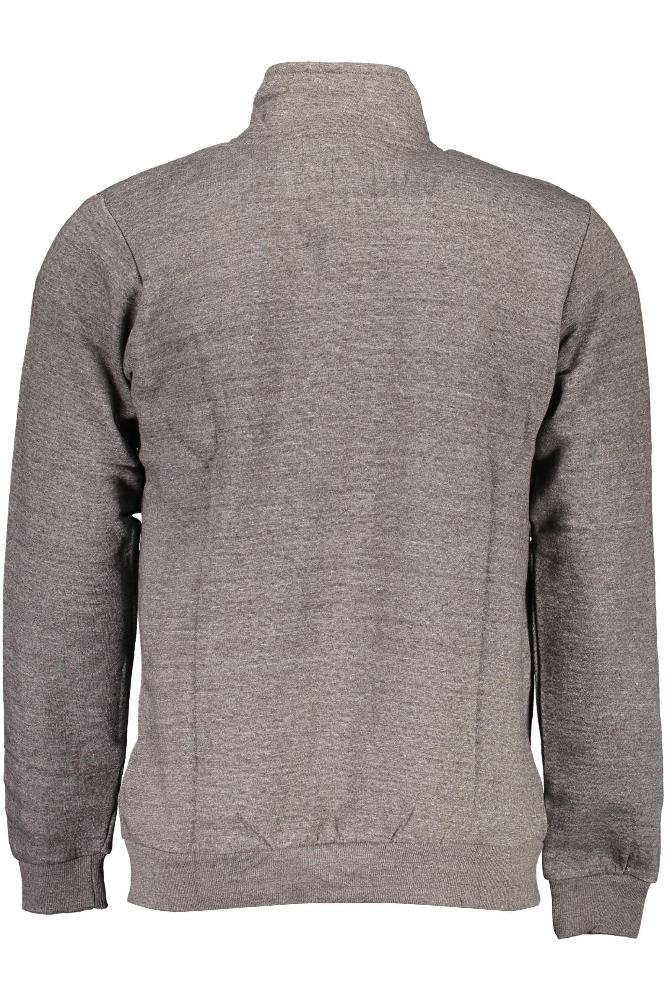 GIAN MARCO VENTURI FELPA CON ZIP UOMO GRIGIO