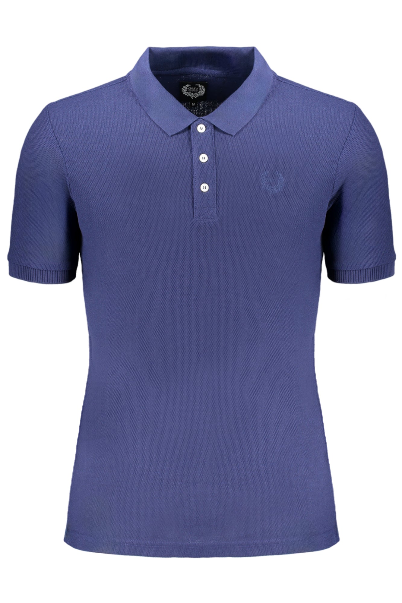 GIAN MARCO VENTURI POLO MANICHE CORTE UOMO BLU