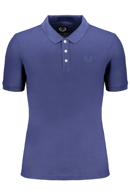 GIAN MARCO VENTURI POLO MANICHE CORTE UOMO BLU