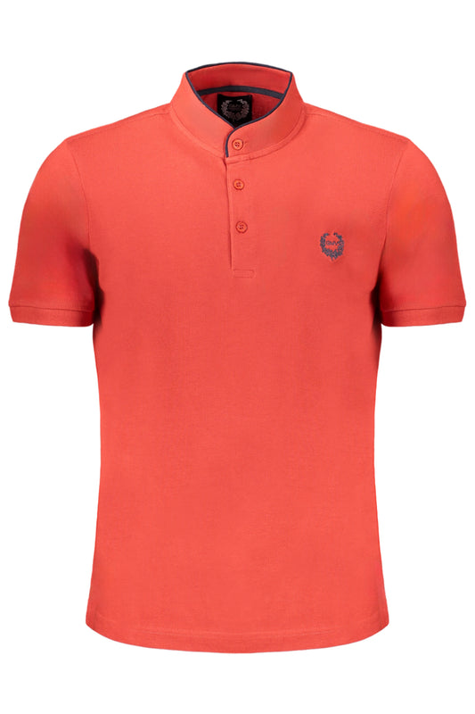 GIAN MARCO VENTURI POLO MANICHE CORTE UOMO ROSSO