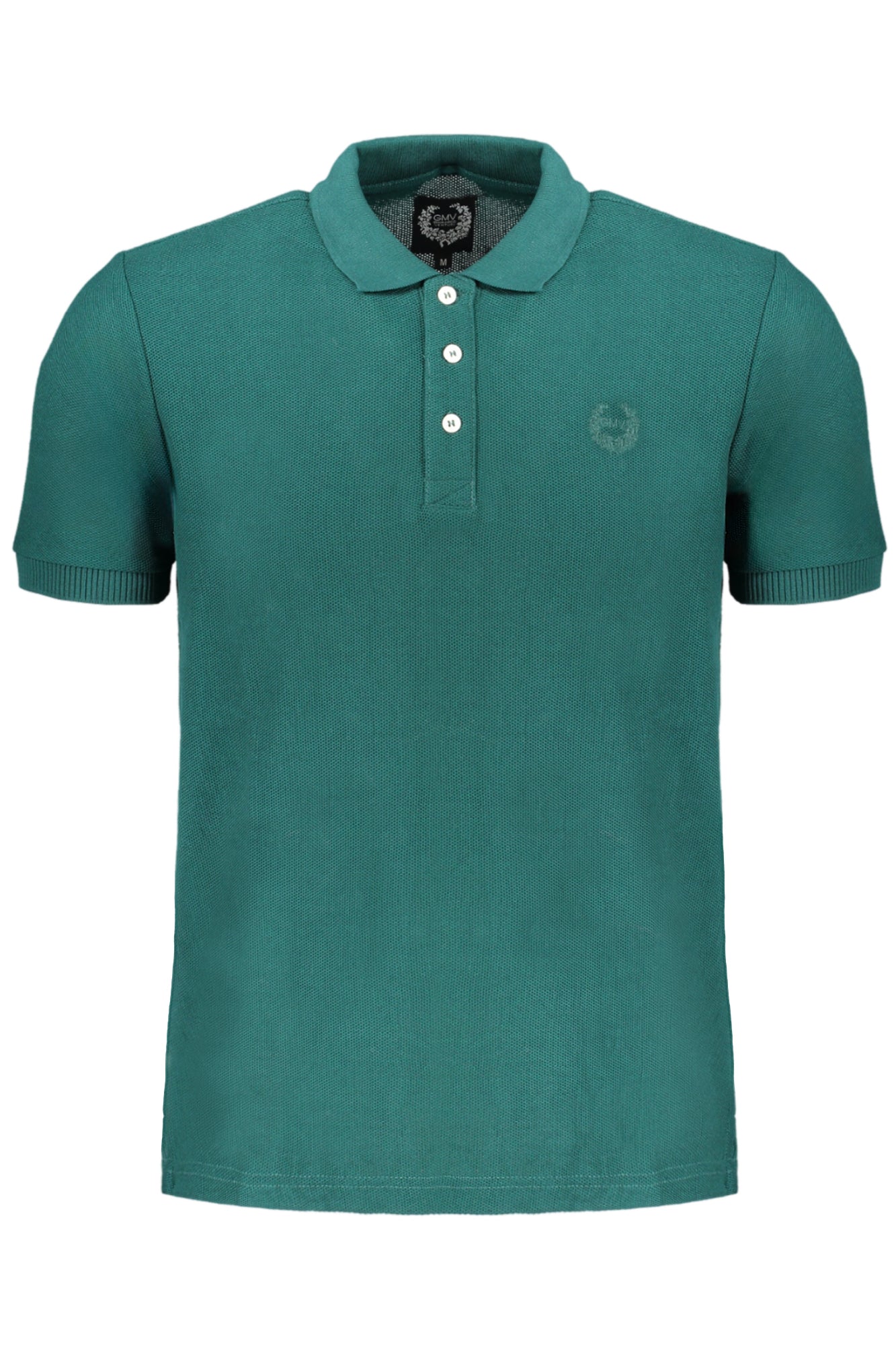 GIAN MARCO VENTURI POLO MANICHE CORTE UOMO VERDE
