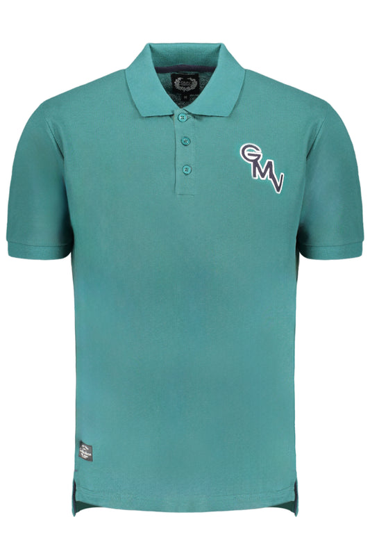 GIAN MARCO VENTURI POLO MANICHE CORTE UOMO VERDE
