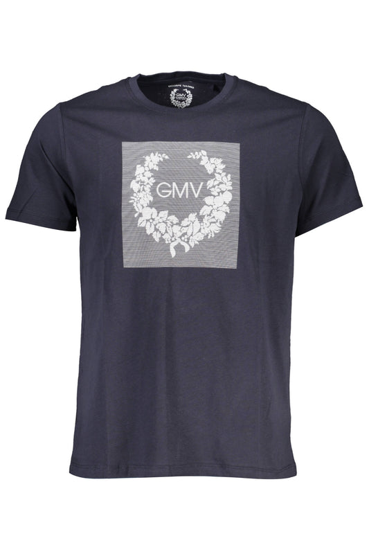 GIAN MARCO VENTURI T-SHIRT MANICHE CORTE UOMO BLU