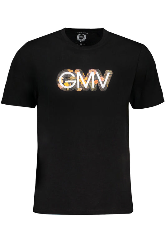 GIAN MARCO VENTURI T-SHIRT MANICHE CORTE UOMO NERO