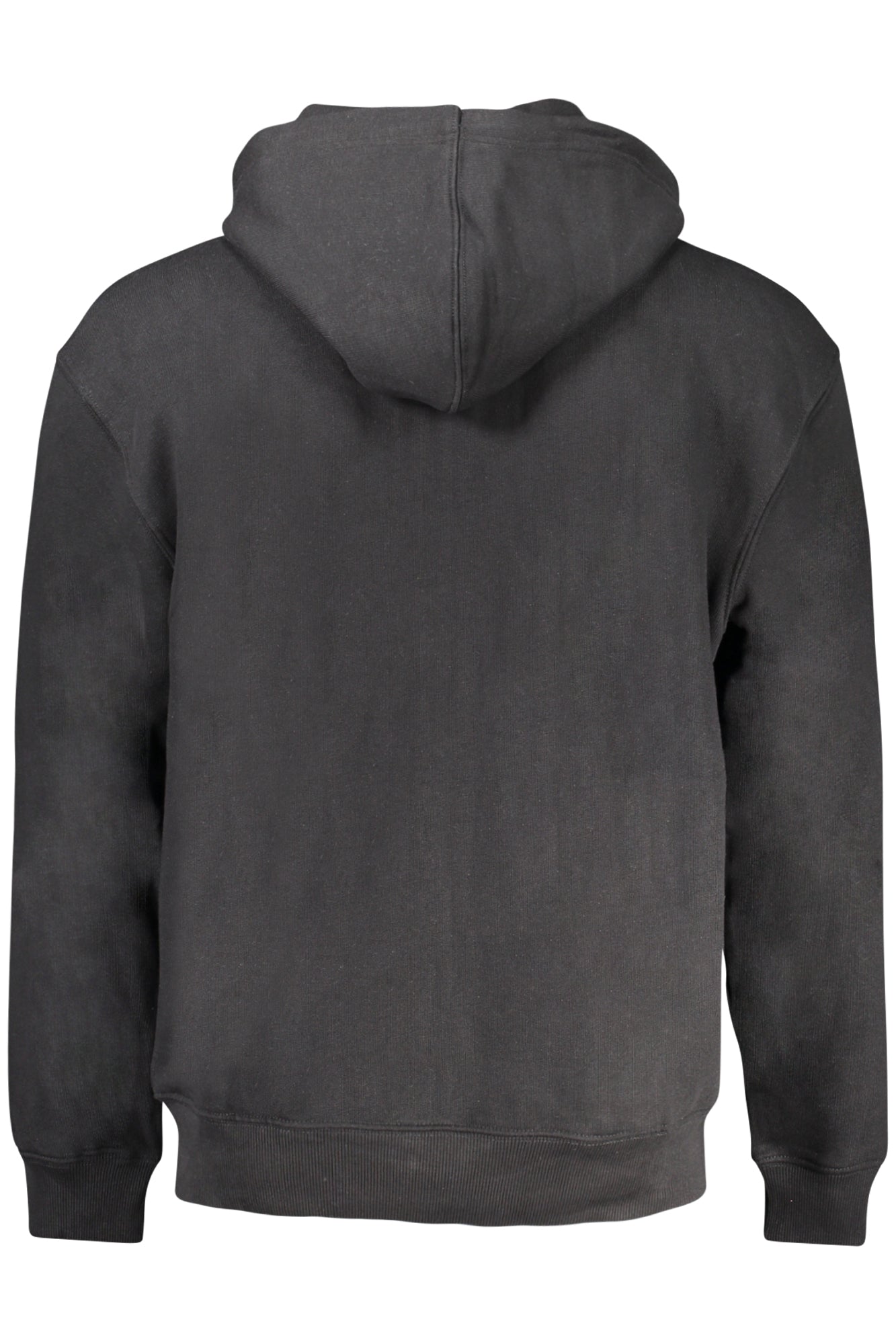 GUESS JEANS FELPA CON ZIP UOMO NERO