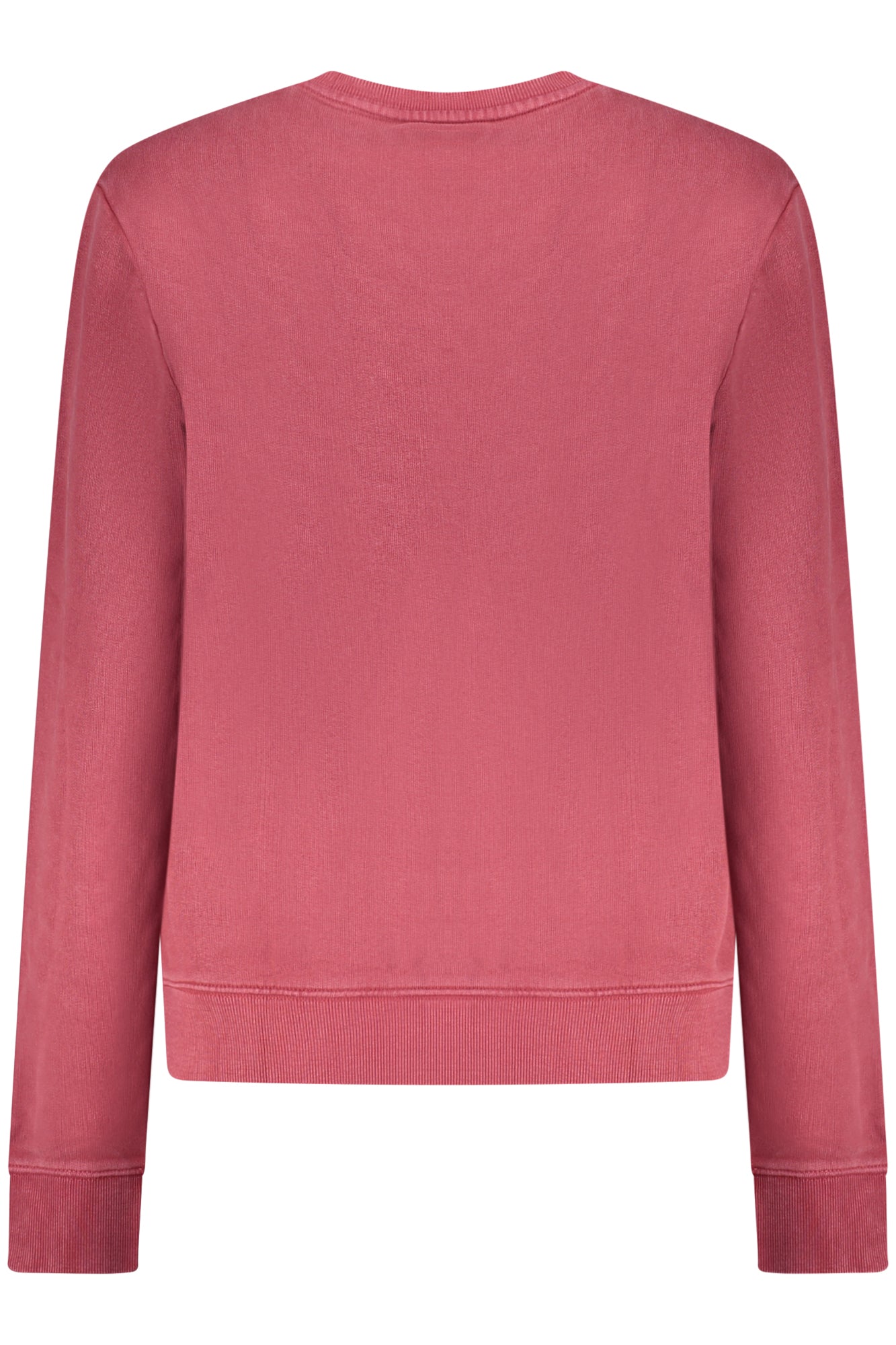 GUESS JEANS FELPA SENZA ZIP DONNA ROSSO