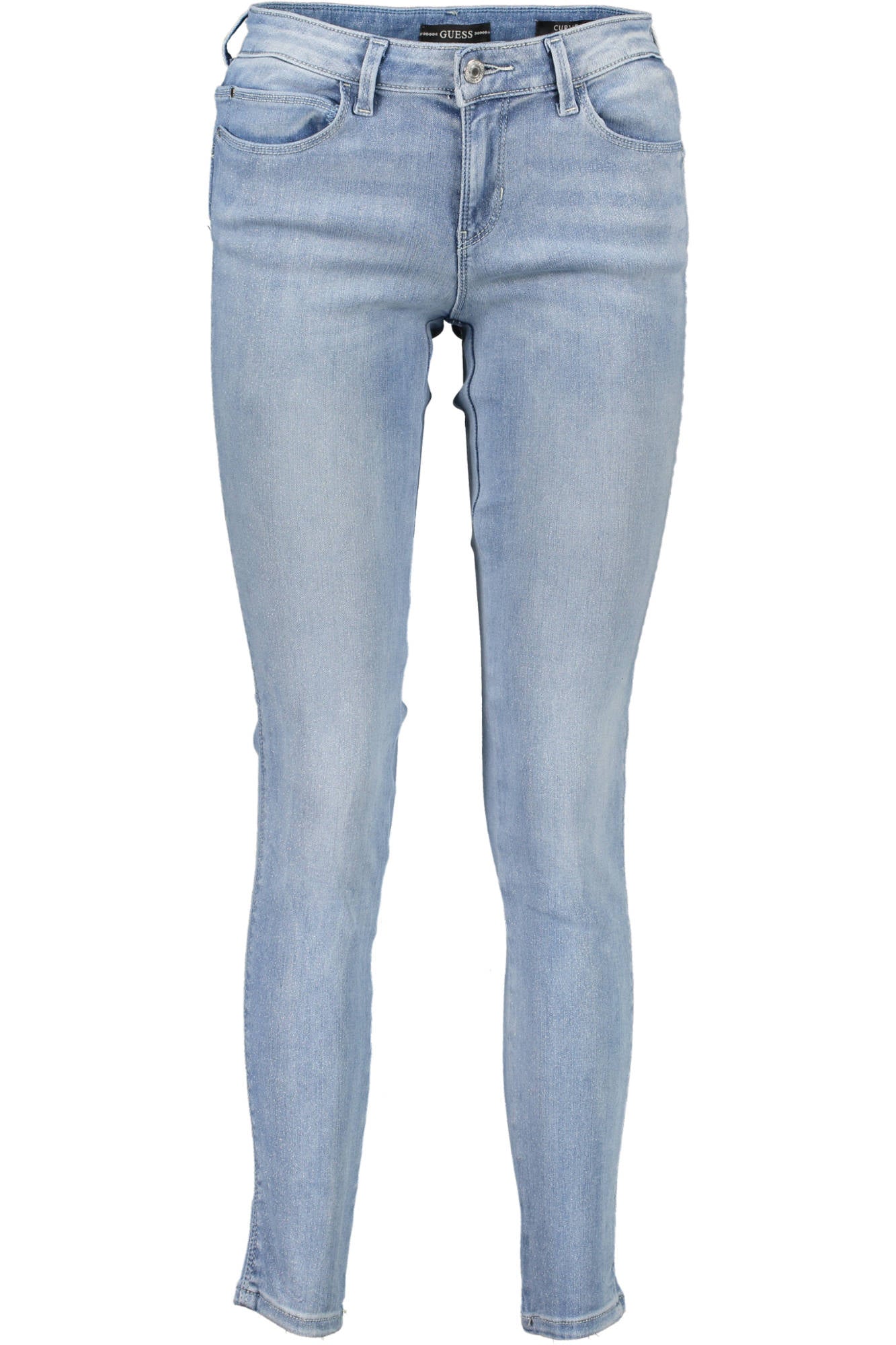 GUESS JEANS JEANS DENIM DONNA AZZURRO