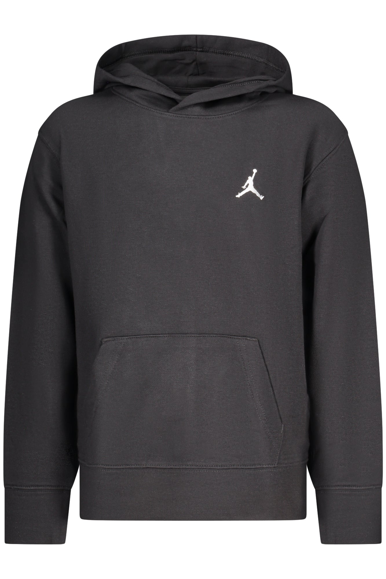 JORDAN FELPA CON ZIP BAMBINO NERO