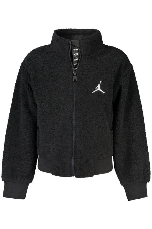 JORDAN FELPA CON ZIP DONNA NERO