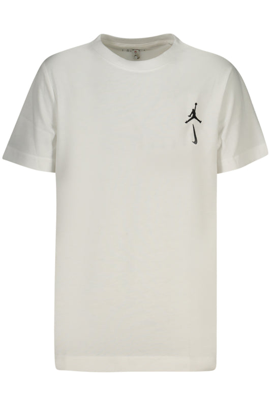 JORDAN T-SHIRT MANICHE CORTE BAMBINO BIANCO