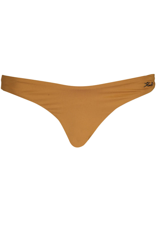 KARL LAGERFELD BEACHWEAR COSTUME PARTE SOTTO DONNA MARRONE