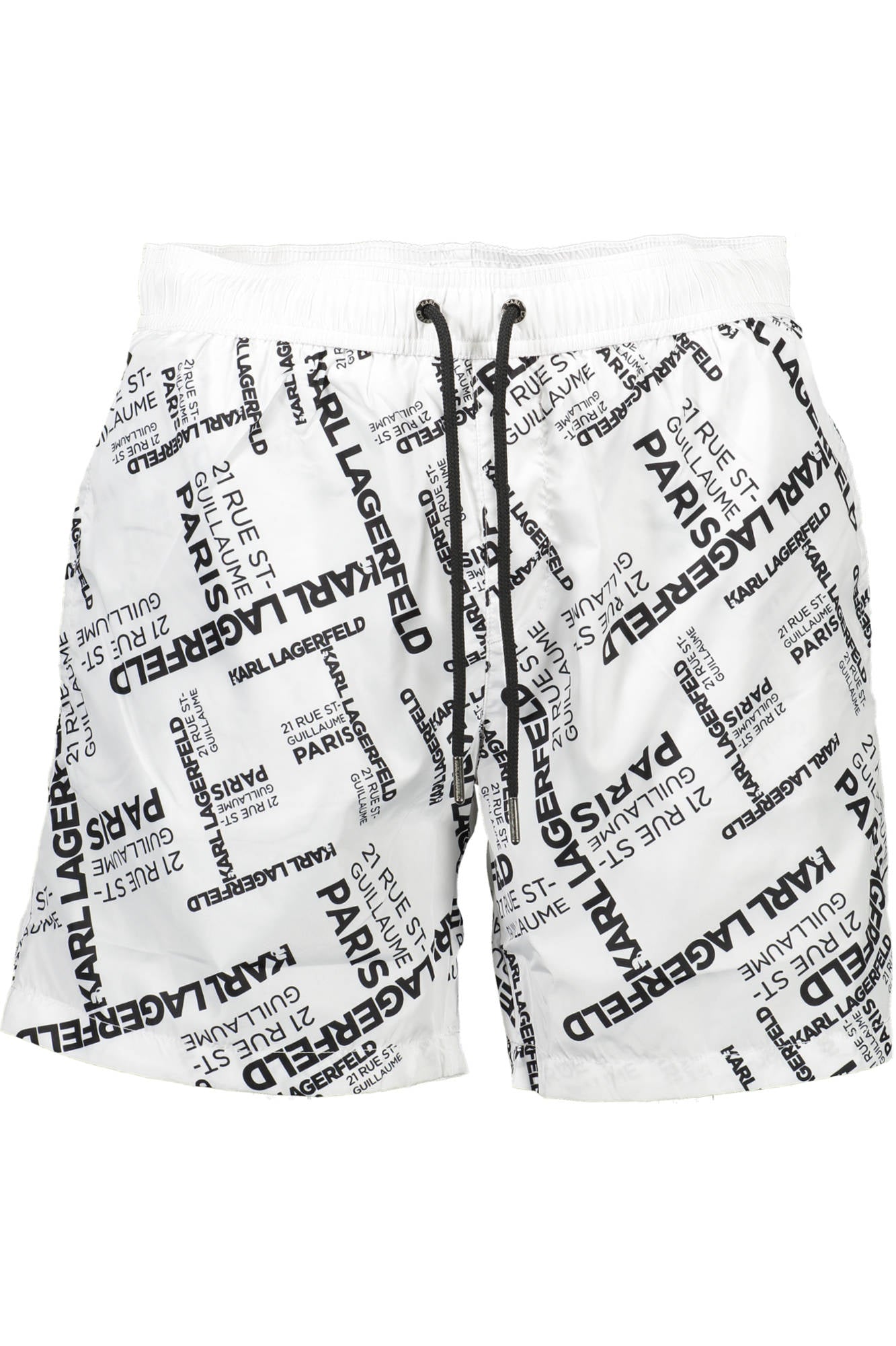 KARL LAGERFELD BEACHWEAR COSTUME PARTE SOTTO UOMO BIANCO