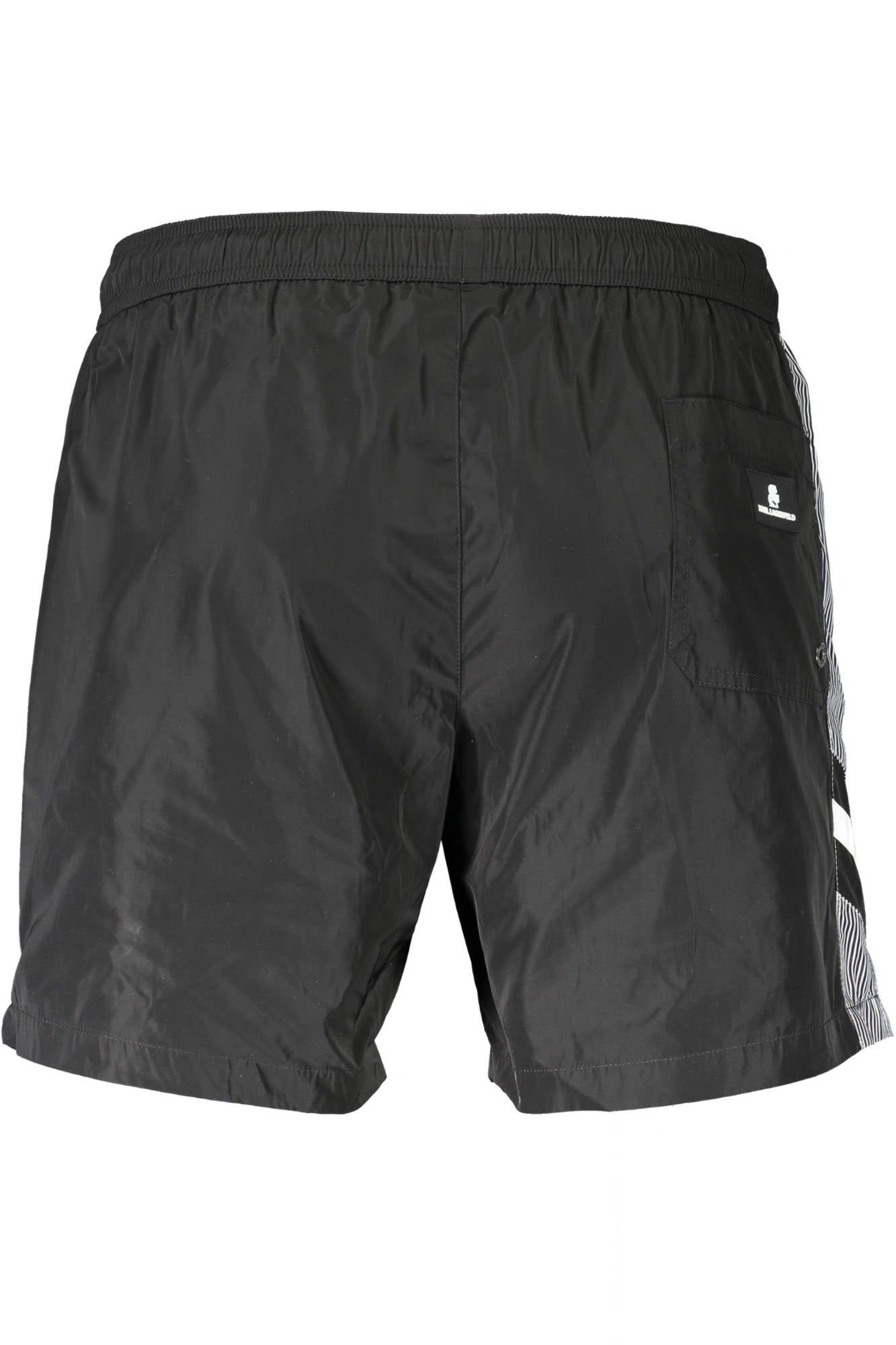 KARL LAGERFELD BEACHWEAR COSTUME PARTE SOTTO UOMO NERO