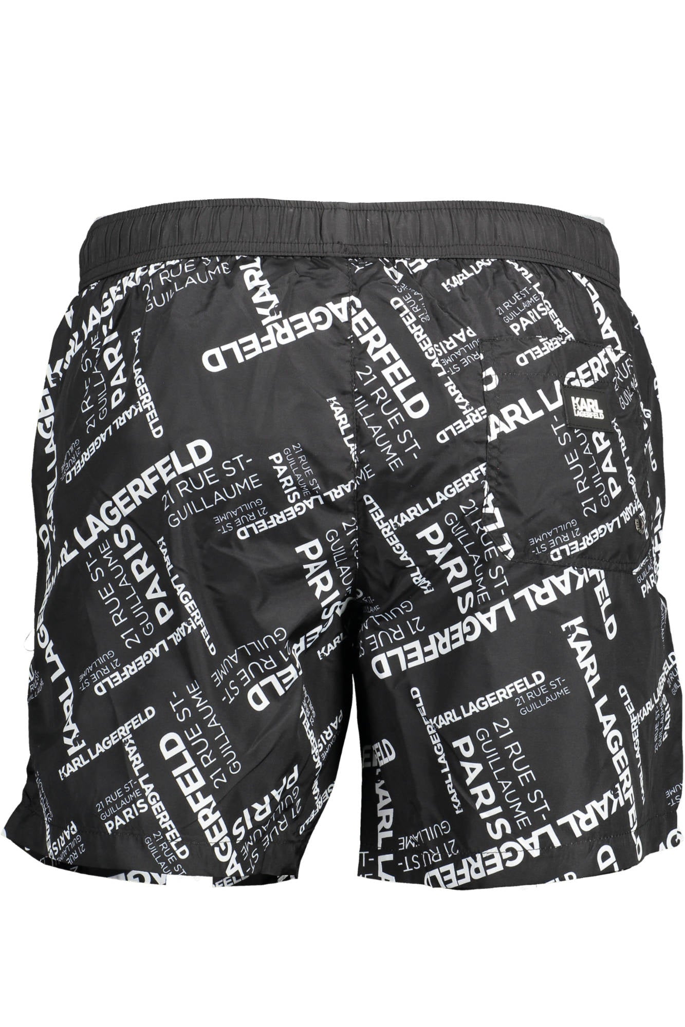 KARL LAGERFELD BEACHWEAR COSTUME PARTE SOTTO UOMO NERO