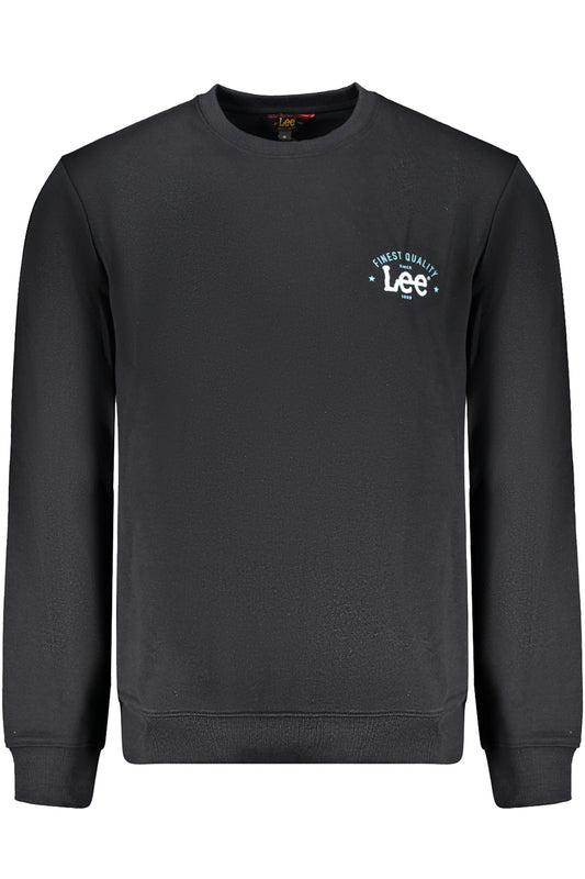 LEE FELPA SENZA ZIP UOMO NERO
