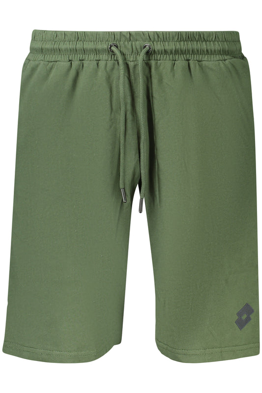 LOTTO PANTALONE BERMUDA UOMO VERDE