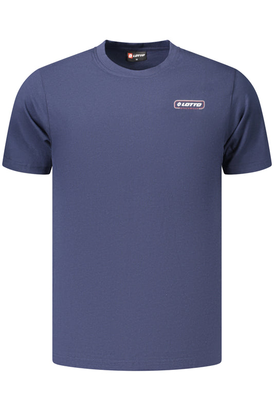 LOTTO T-SHIRT MANICHE CORTE UOMO BLU