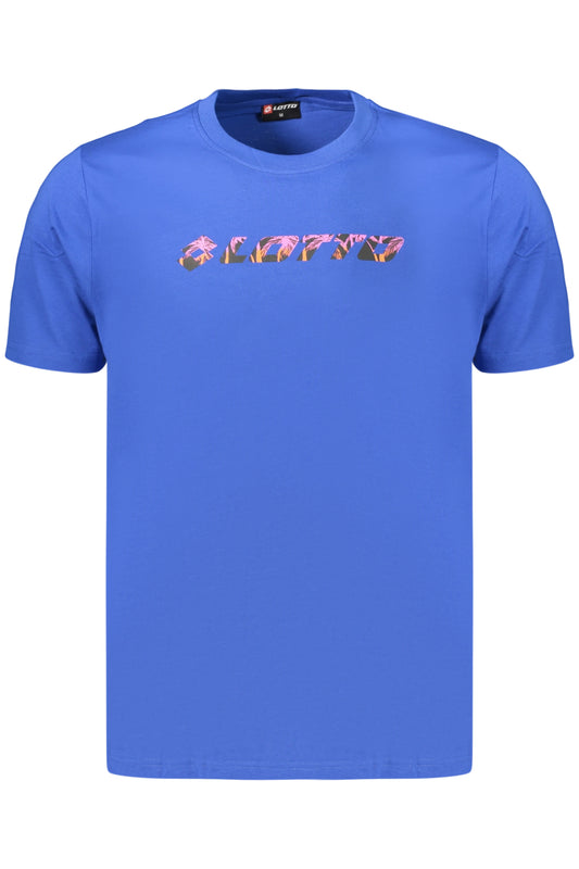 LOTTO T-SHIRT MANICHE CORTE UOMO BLU