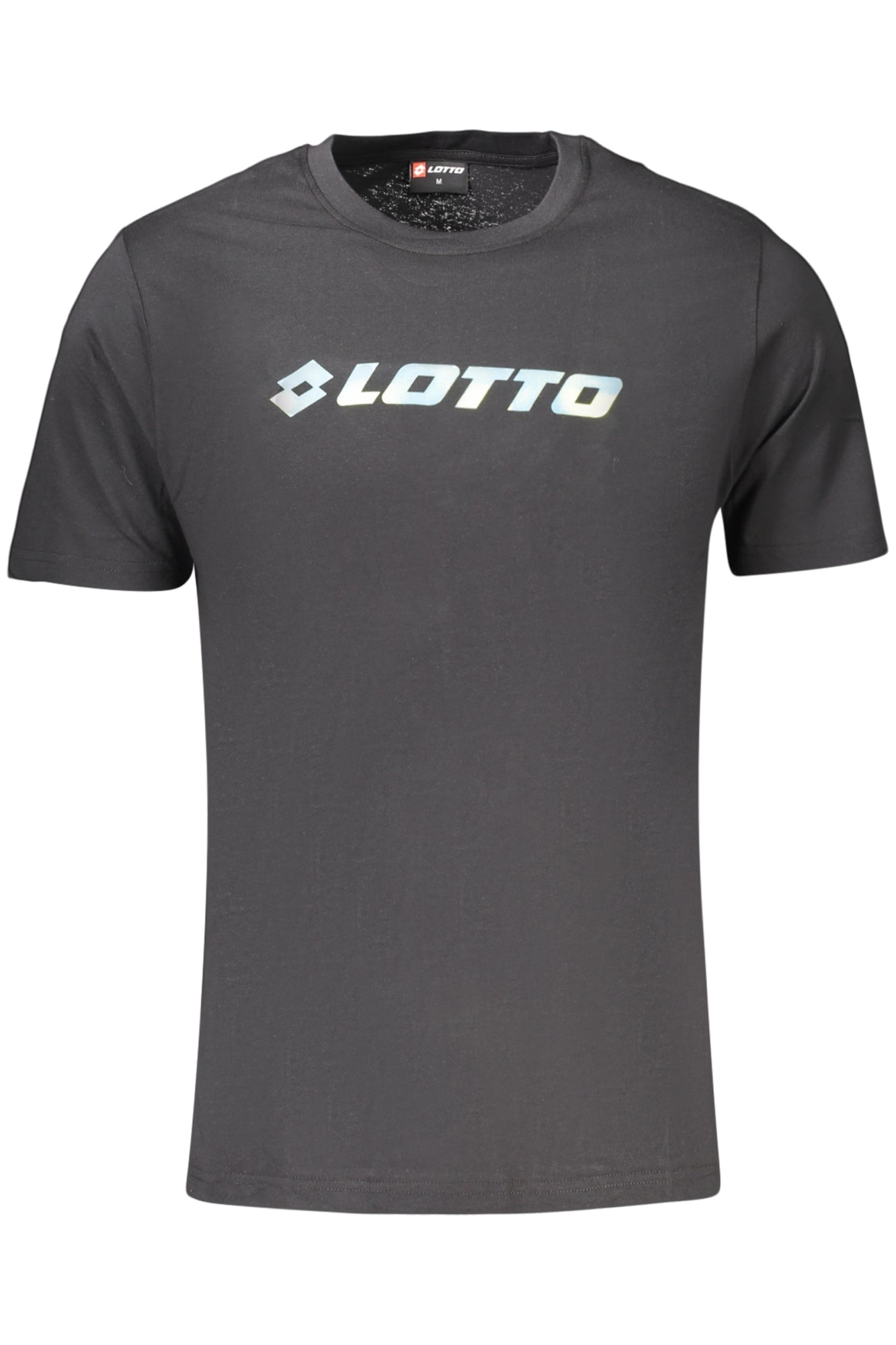 LOTTO T-SHIRT MANICHE CORTE UOMO NERO