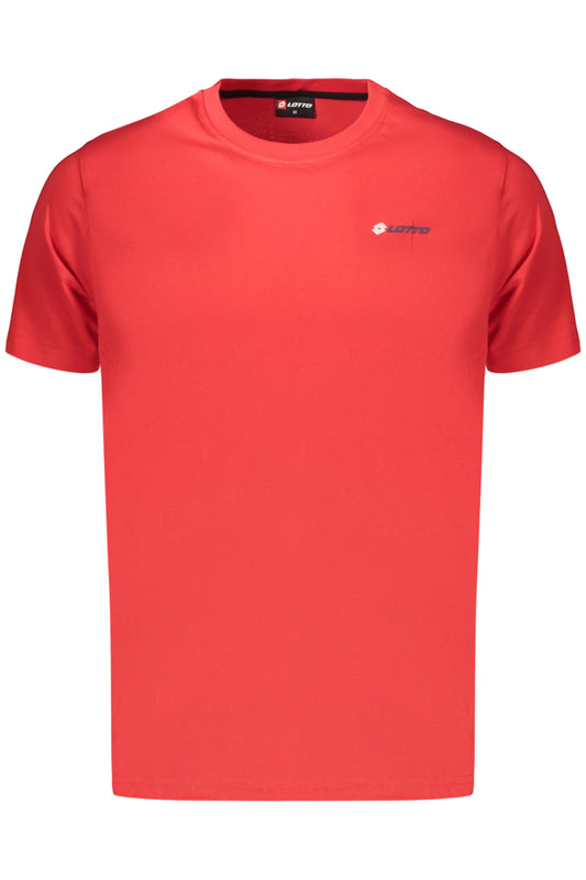 LOTTO T-SHIRT MANICHE CORTE UOMO ROSSO