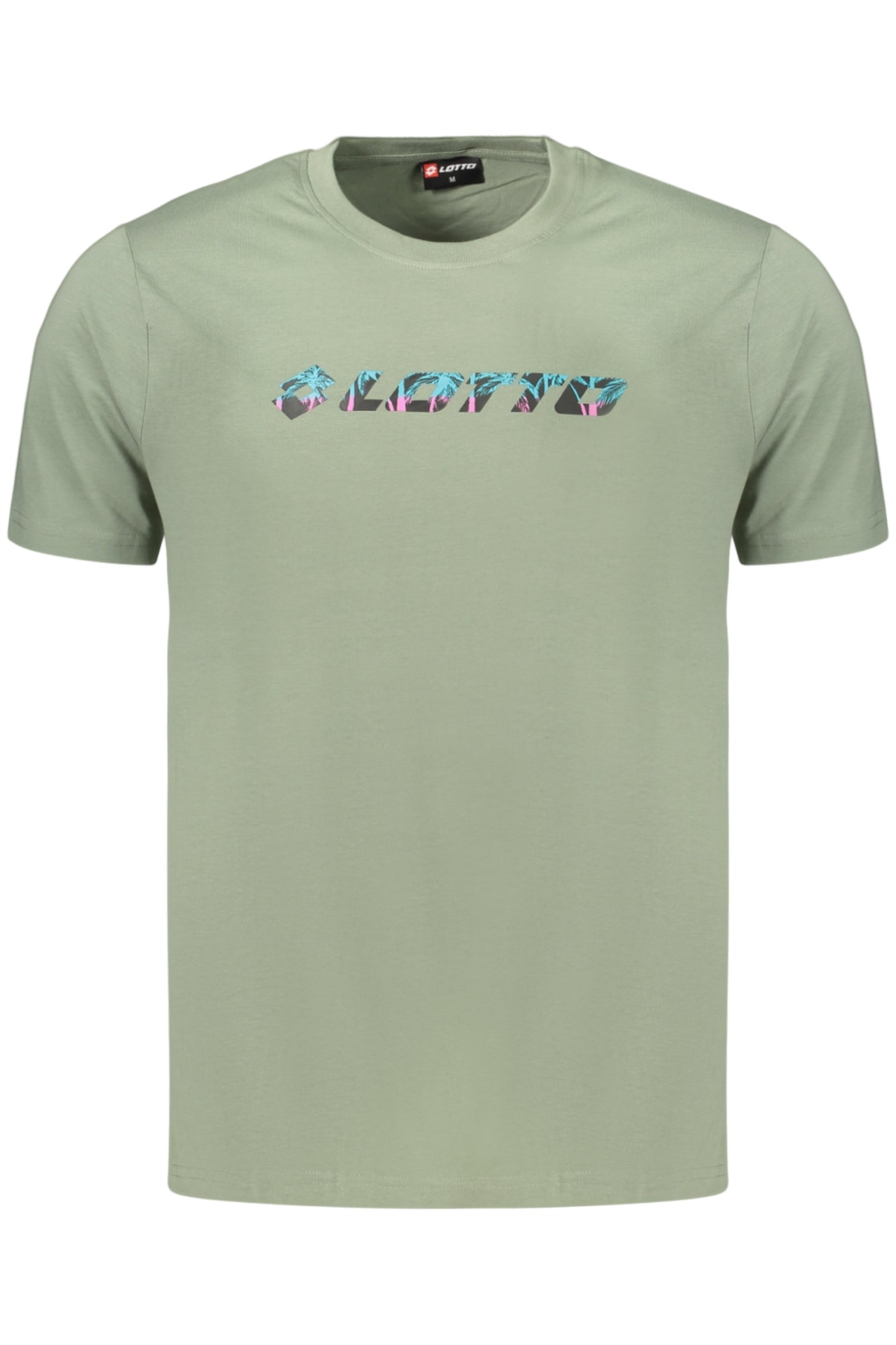 LOTTO T-SHIRT MANICHE CORTE UOMO VERDE