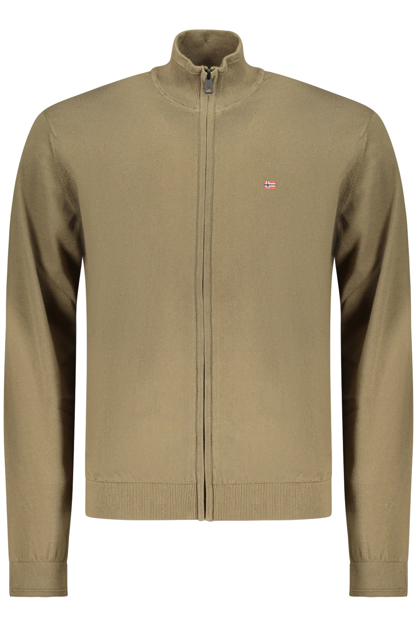 NAPAPIJRI CARDIGAN UOMO VERDE