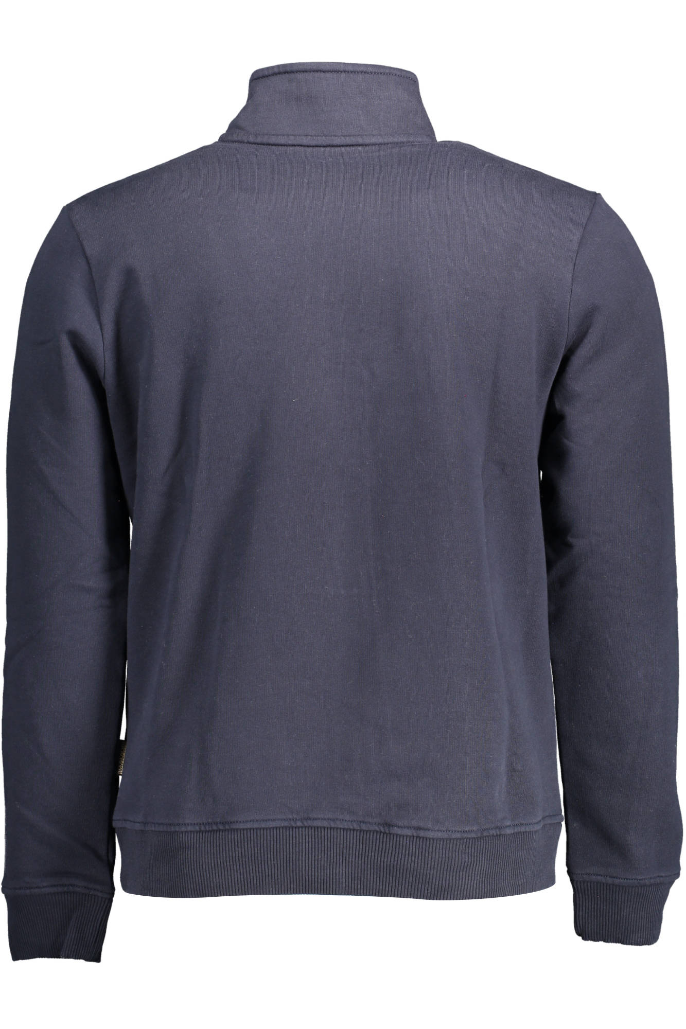 NAPAPIJRI FELPA CON ZIP UOMO BLU