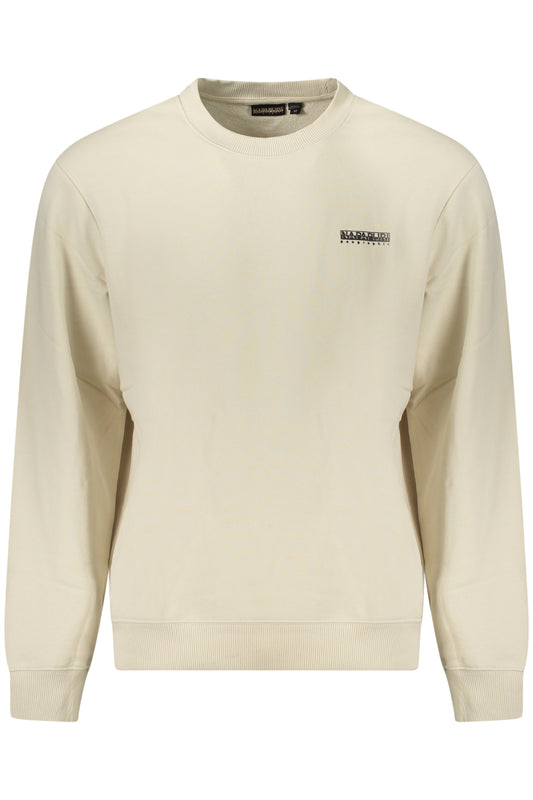 NAPAPIJRI FELPA SENZA ZIP UOMO BEIGE