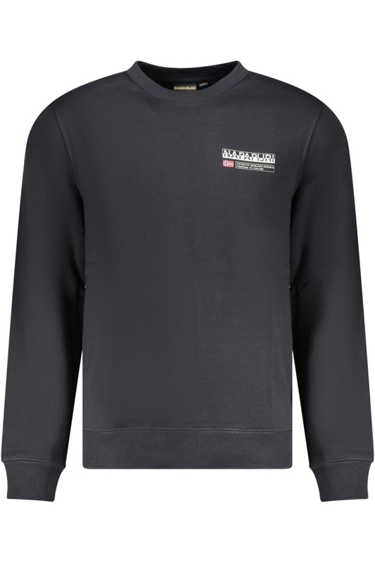 NAPAPIJRI FELPA SENZA ZIP UOMO NERO