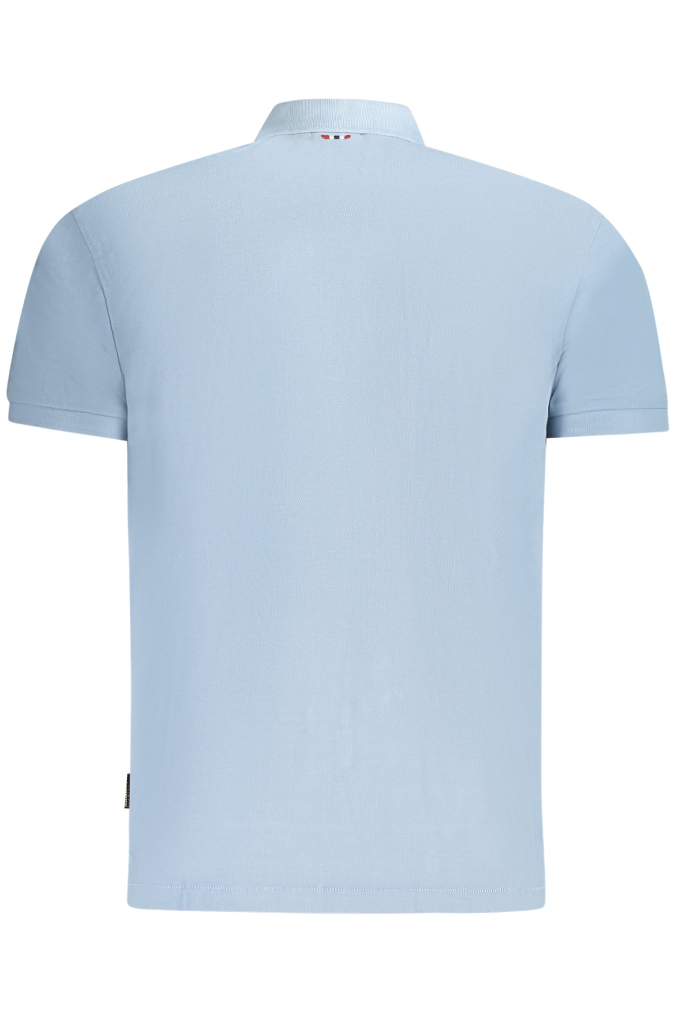 NAPAPIJRI POLO MANICHE CORTE UOMO AZZURRO