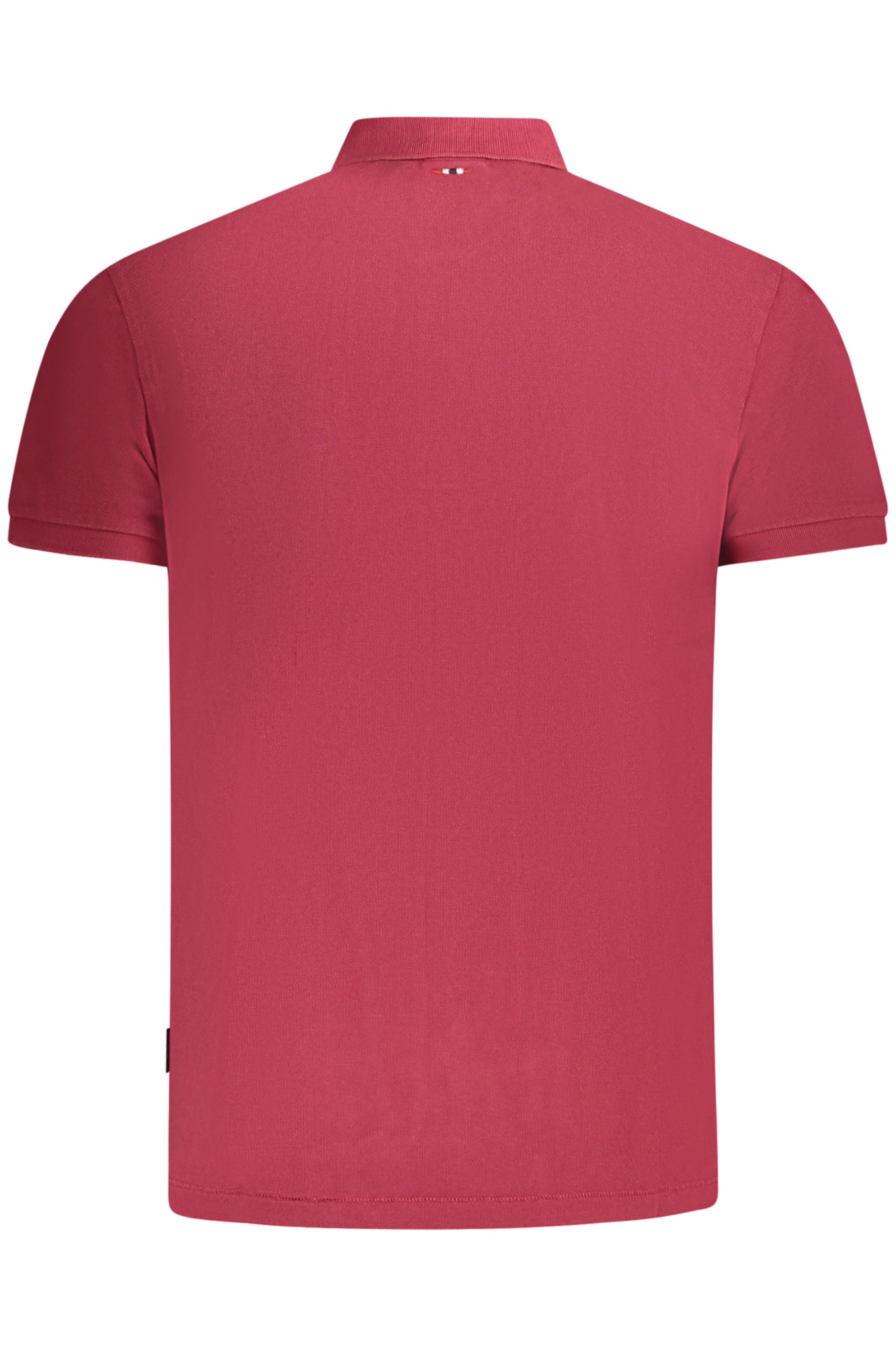 NAPAPIJRI POLO MANICHE CORTE UOMO ROSSO