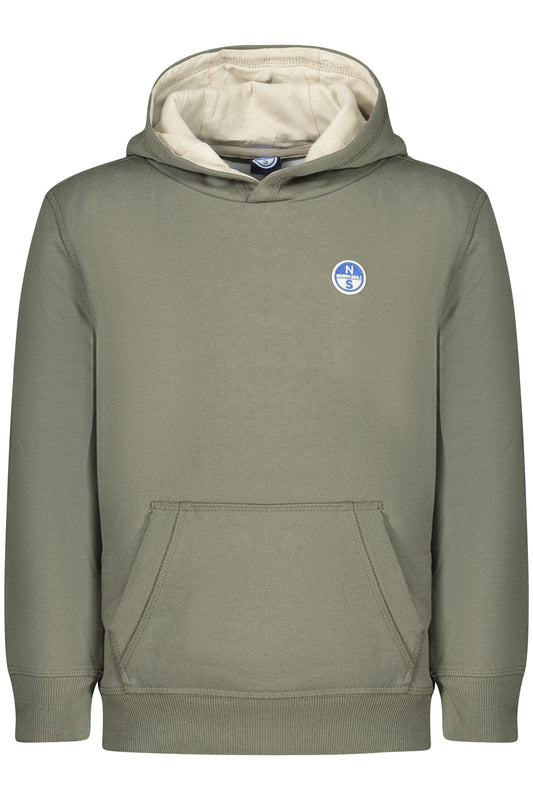 NORTH SAILS FELPA SENZA ZIP BAMBINO VERDE