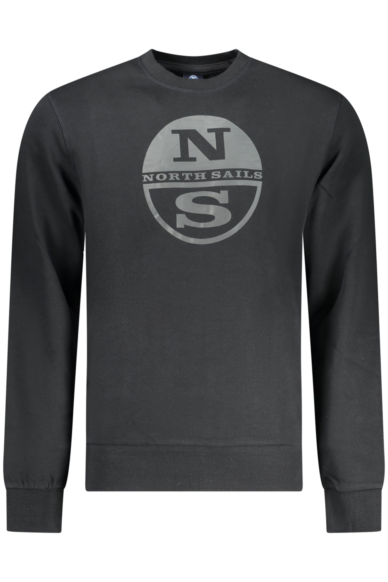 NORTH SAILS FELPA SENZA ZIP UOMO NERO